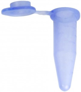Bio Plas 4318 Flat Top Microcentrifuge Tube, 0.5mL, Blue, (Pack of 500)-