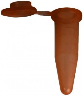 Bio Plas 4320 Flat Top Microcentrifuge Tube, 0.6mL, Amber-