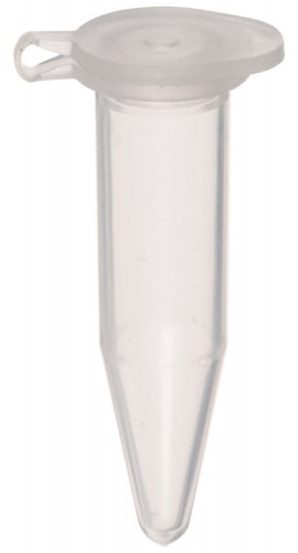 Bio Plas 4333SLS Siliconized Flat Top Micro Centrifuge Tube, Sterile, 1.5mL, Natural, (Pack of 250)-