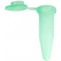 Bio Plas 5045-5 0.2mL Thin Wall Micro Tube with attached Cap, Green, (Pack of 1000)-