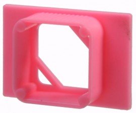 Bio Plas 6002 Histo Plas Tissue Embedding Rings, Pink, (Pack of 500)-