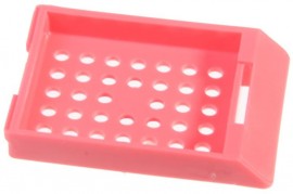 Bio Plas 6040 Histo Plas Capsette, Red, (Pack of 500)-