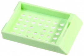 Bio Plas 6041 Histo Plas Capsette, Chartreuse, (Pack of 500)-