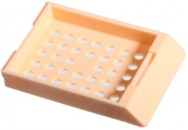 Bio Plas 6044 Histo Plas Capsette, Peach, (Pack of 500)-