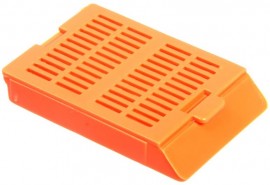 Bio Plas 6056 Histo Plas Uni to Capsette, Burnt Orange, (Pack of 500)-