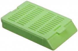 Bio Plas 6061 Histo Plas Uni to Capsette, Chartreuse, (Pack of 500)-
