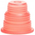 Bio Plas 8355 Hexa Flex Safety Caps for Blood Collection and Culture Tubes, Red Colour, (Pack of 500)-