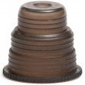 Bio Plas 8375 Hexa Flex Safety Caps for Blood Collection and Culture Tubes, Grey, (Pack of 500)-