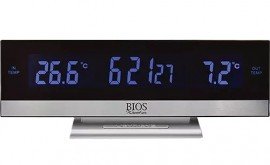 BIOS Medical 357BC Digital Thermometer with alarm, indoor/outdoor-
