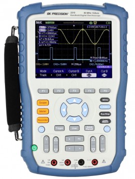 B&amp;amp;K Precision 2512 Handheld Digital Storage Oscilloscope, 2 Channel, 100MHz-