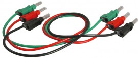 B&amp;amp;K Precision TL 9120 Plug Output Cable Kit, Stacking, Retractable, 50cm-