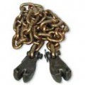 Blackhawk B97662 Chain with 2 claw hooks, 6'-