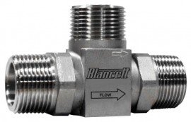 Blancett B110C-375 Explosion-Proof Turbine Flow Meter for hazardous locations, 0.6 to 3 gpm, &amp;frac38;&amp;quot;-