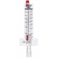 Blue-White F-30125P Flowmeter for 1-1/4in IPS PVC Pipes, 9 to 50GPM (SCH 40), 8 to 40GPM (SCH 80)-