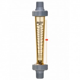 Blue-White F-45500L-6 Flow Meter, 3/8", in-line, 0.5-5.0 Gpm Water-