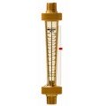 Blue-White F-45750LE-8 Flowmeter, 1 to 10GPM, 1/2in Male NPT-