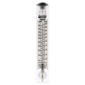 Blue-White F-55375L-BRB Standard Series Flowmeter, 0.1 to 1GPM, 1/2in Barb-