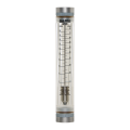 Blue-White FA-41376LN-12 FA Series Flowmeter with 316 SS Guide Rod, 0.2 to 2GPM, 3/4in Female NPT-