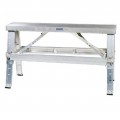 Bon 14-116-B8 Adjustable Contractor's Bench with foldable legs, 18 to 30"-