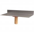 Bon 15-247-B9 Steel Hawk with lip, 12 x 6"-