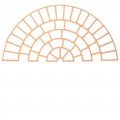 Bon 32-249-B6 Stencil, cobblestone circle-