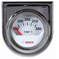 Bosch CP8201 Water/Oil Temperature Gauge, 100 to 280&amp;deg;F, 2"-