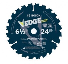 Bosch DCB624 Edge Circular Saw Blade, 6&amp;frac12;&amp;quot;, 24 teeth-