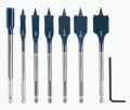 Bosch DSB5005 Daredevil Standard Spade Bit Set with extension, 6-piece-