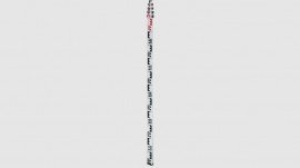 Bosch GR500 Telescoping Aluminum Leveling Rod, 5 m-