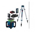 Bosch GRL18V-31K Green Beam Horizontal Rotary Laser Kit with Carrying Case-