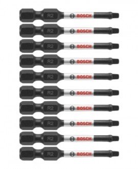 Bosch ITSQ22B Impact Tough Power Bits, 2&amp;quot;, 10-pack-