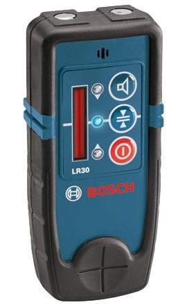 Bosch LR 30 Red-Beam Rotary Laser Receiver, 500’, 635 to 650 nm-