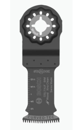 Bosch OSL114JF Oscillating Bi-Metal Xtra-clean Clean Plunge Cut Blade, 1&amp;frac14;&amp;quot;-