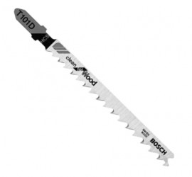 Bosch T101D T-Shank Jigsaw Blade, 4&amp;quot;, 6 TPI-