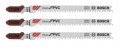 Bosch T102H T-Shank Jigsaw Blade for PVC, 3&amp;quot;, 3-pack-