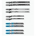 Bosch T5002 T-Shank Jigsaw Blade Set for wood and metal, 10-piece-