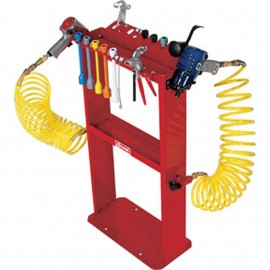 Branick 2400 Tire Tool Station, 3/8" x 25' recoil air lines, 1/4" swivel fittings-