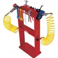 Branick 2400 Tire Tool Station, 3/8" x 25' recoil air lines, 1/4" swivel fittings-