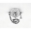 Branick 29G Round Brake Bleeding Adapter, up to 3-1/4" diameter, for open top reservoirs-
