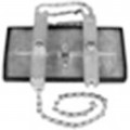 Branick 42G Brake Bleeder Adapter, rectangular, 3-&amp;frac34; x 7-3/4"-