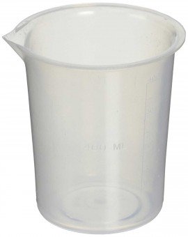 Branson 000-265-061 Beaker, Polypropylene, 0.12 gal (400 ml)-
