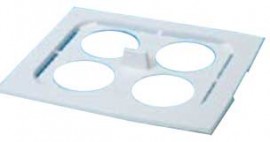 Branson 100-032-520 Beaker Positioning Cover, 2 x 0.15 gal (600 ml)-