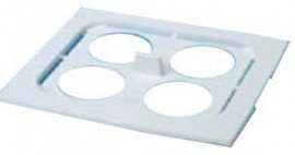 Branson 100-032-527 Beaker Positioning Cover, 2 x 0.06 gal (250 ml)-