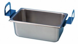 Branson A12-2 Solid Insert Tray, Stainless Steel, 0.5 gal-
