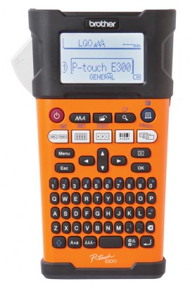 Brother PTE300VP Advanced Industrial Handheld Labeler-