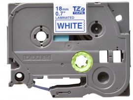 Brother TZE243G Blue on White Tape for the P-Touch, 0.7&amp;quot; x 26.25'-