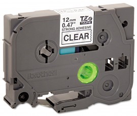 Brother TZES131G Black on Clear Tape with extra strength adhesive, 0.47&amp;quot; x 26.25'-