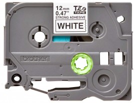 Brother TZES231G Black on White Tape with extra strength adhesive, 0.47&amp;quot; x 26.25'-