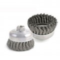 Brush Research BUS414 Knot Wire Brush, single row, 4"-