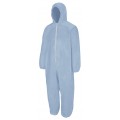 Bulwark KDE4 FR/CP Disposable Coverall, sky blue, xl-